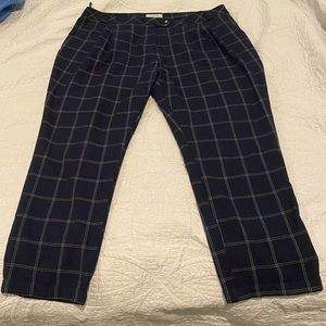 Blue work pants